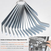 DURAFORCE Feeler Gauge Jake Brake Tool Set for Volve Mack MP7 MP8 MP10 D12 D13 D16 Engines