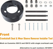 DURAFORCE For Cummins ISX QSX ISX15 Front Crankshaft Seal Remover & Installer Tool Set
