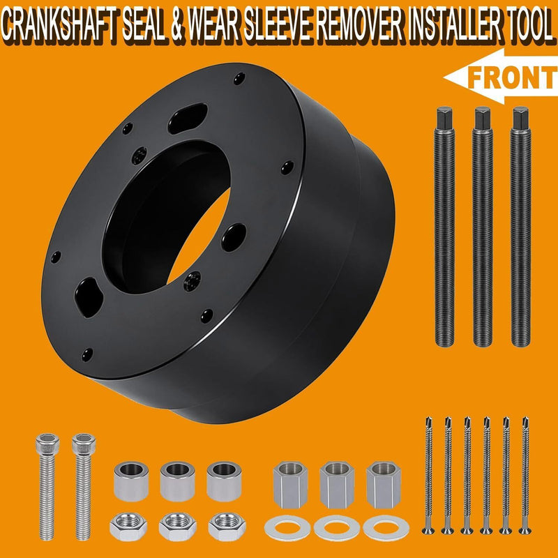 DURAFORCE For Cummins ISX QSX ISX15 Front Crankshaft Seal Remover & Installer Tool Set