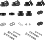 DURAFORCE 134-10005 Billet Aluminum Body Mount Bushings for 1968-1981 Camaro Nova Chevy II