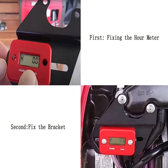 DURAFORCE Tach Hour Meter Mounting Bracket for Honda Generator EU1000i EU2000i EU2200i