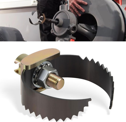 DURAFORCE 52817 T-231 2-1/2" Heavy Duty C Cutter Drain Cleaner Tool for Ridgid C-7/C-8