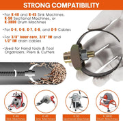 DURAFORCE 52817 T-231 2-1/2" Heavy Duty C Cutter Drain Cleaner Tool for Ridgid C-7/C-8