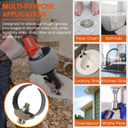 DURAFORCE 52817 T-231 2-1/2" Heavy Duty C Cutter Drain Cleaner Tool for Ridgid C-7/C-8