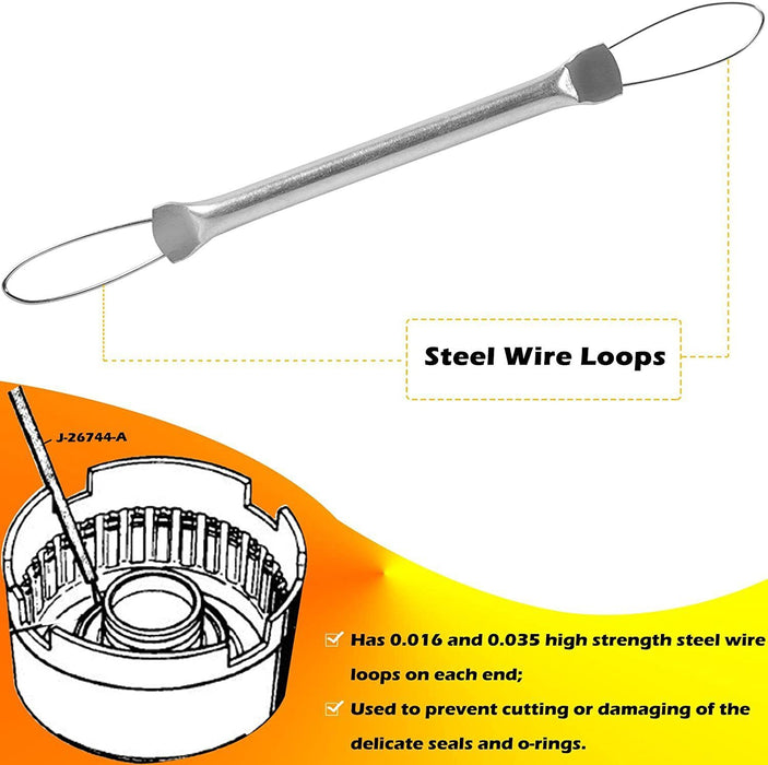 DURAFORCE Universal Lip Seal Installer & Remover Transmission Tool for T-0015 & J-26744-A