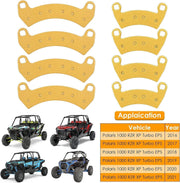 DURAFORCE Front & Rear Brake Pads for Polaris 1000 RZR XP Turbo EPS RS1 16-21 FA656 +FA680