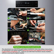 DURAFORCE DG34-00027B Membrane Switch Touchpad For Samsung Range Oven Models NX58H5600SS