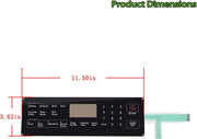 DURAFORCE DG34-00027B Membrane Switch Touchpad For Samsung Range Oven Models NX58H5600SS