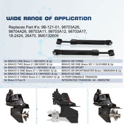 DURAFORCE Trim Tilt Cylinder Set For Mercruiser Bravo All Models Port & Starboard Side