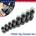 DURAFORCE 70500 Tap Socket Set for Fractional MCTI Standard Tap Use with 1/4" & 3/8" Drive