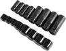 DURAFORCE 70500 Tap Socket Set for Fractional MCTI Standard Tap Use with 1/4" & 3/8" Drive