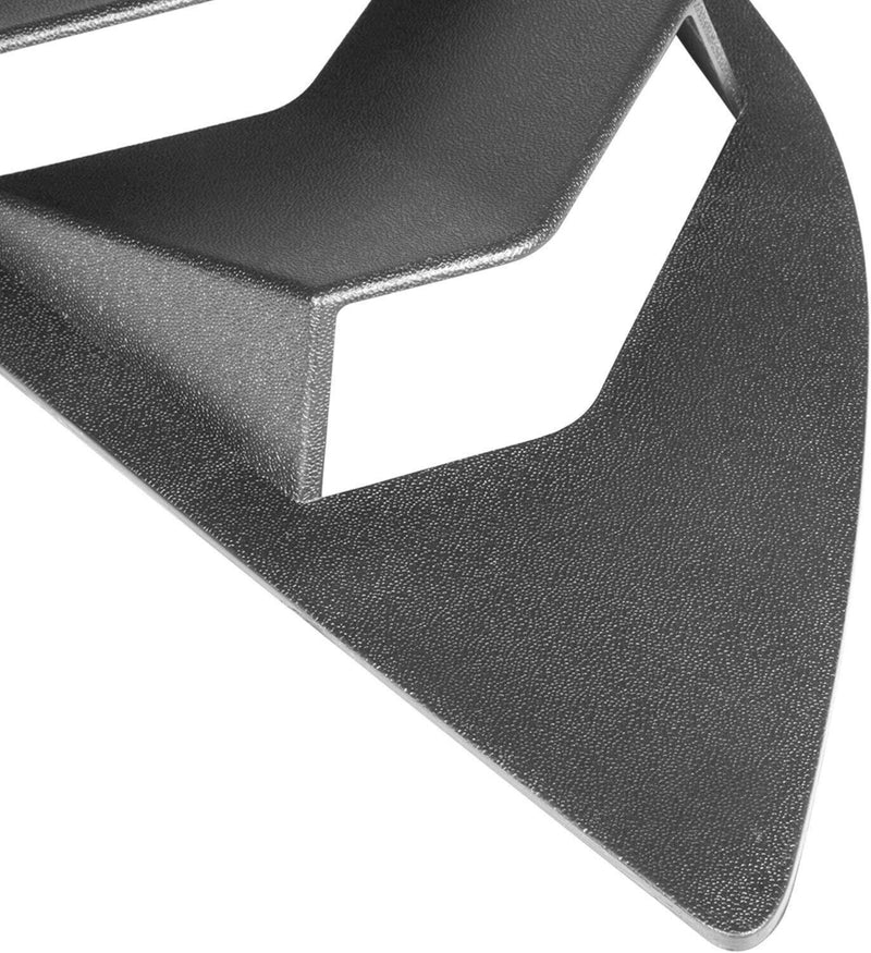 DURAFORCE 2PC Side Window Louver Cover Sun Shade Scoop Hood Vent For 2014-2019 C7 Corvette