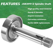 DURAFORCE Deck Blade Spindle Shaft For John Deere Mower Blade Spindle Replacement #AM39912