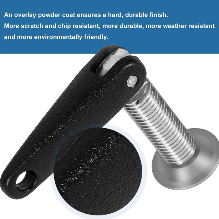 DURAFORCE 433675 Boat Motor Transom Clamp Screw & Handle For Johnson Evinrude Outboard