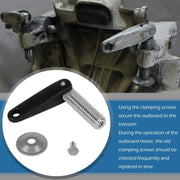 DURAFORCE 433675 Boat Motor Transom Clamp Screw & Handle For Johnson Evinrude Outboard