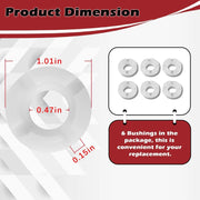 DURAFORCE AR2840561 Pressure Washer Pump Bushing for Anovi Reverberi RMW2.2G24 SRMW2.2G26
