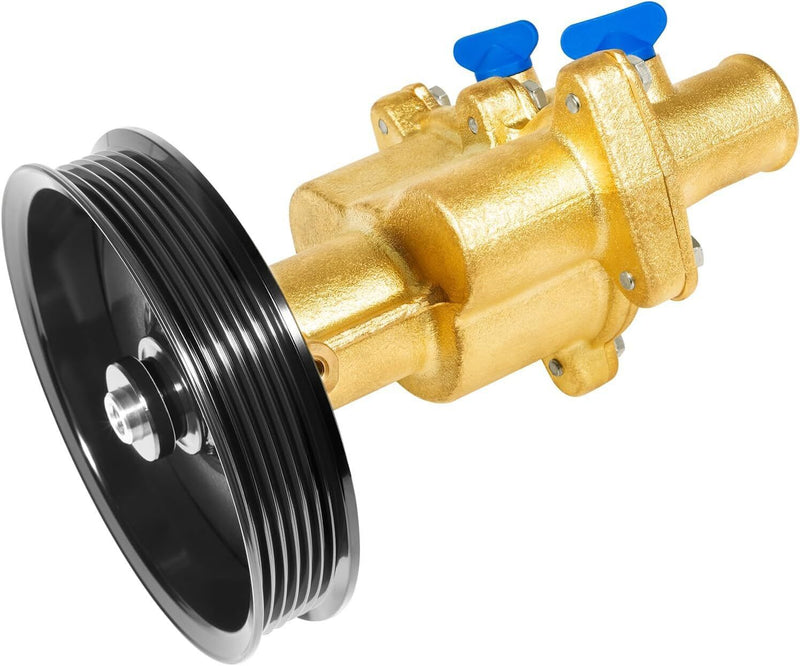 DURAFORCE Raw Sea Water Pump with Pulley for Mercury, MerCruiser, Quicksilver 46-8M0139995