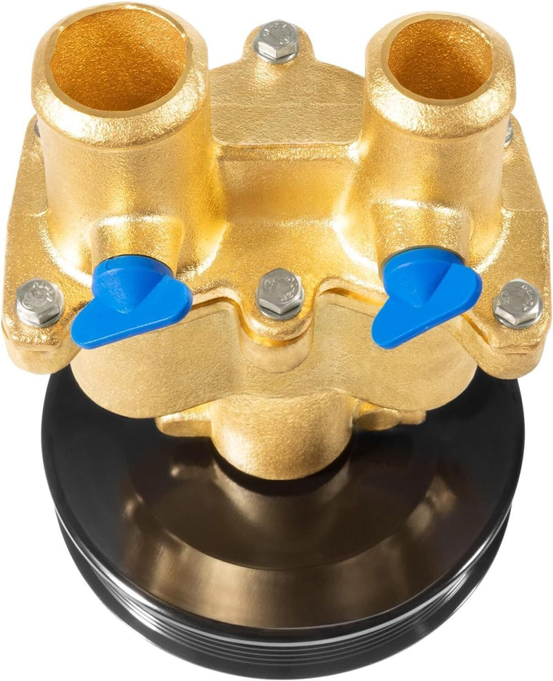 DURAFORCE Raw Sea Water Pump with Pulley for Mercury, MerCruiser, Quicksilver 46-8M0139995
