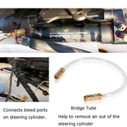DURAFORCE Boat Bleed Kit Filler Kit Bleeder Hose For Seastar Hydraulic Steering Systems