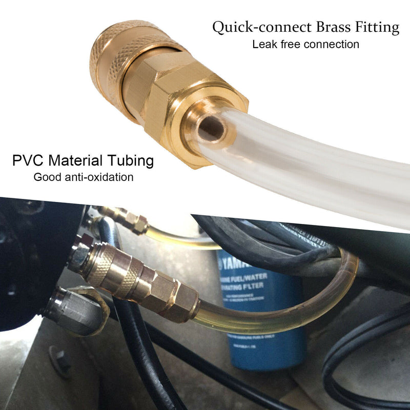 DURAFORCE Boat Bleed Kit Filler Kit Bleeder Hose For Seastar Hydraulic Steering Systems