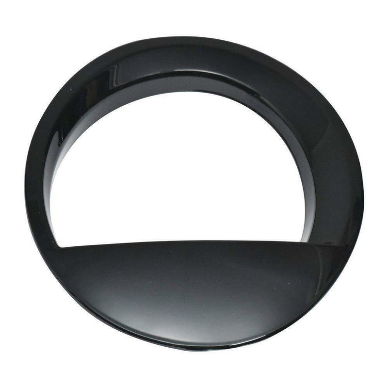 DURAFORCE 2X Front Angry Eyes Style Light Headlight Trim Cover For Jeep Patriot 2011-2017
