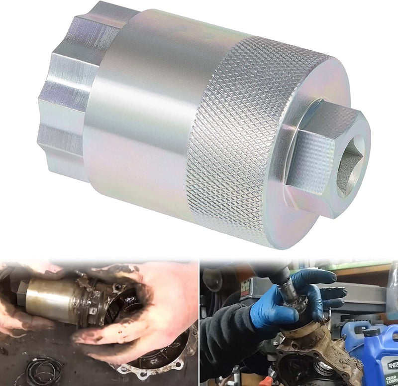DURAFORCE 64mm Rear Differential Pinion Bearing Nut Socket Tool For Honda TRX 420 Rancher