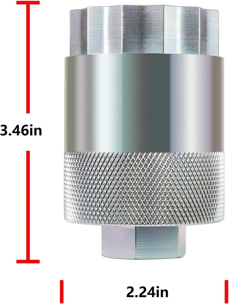 DURAFORCE 64mm Rear Differential Pinion Bearing Nut Socket Tool For Honda TRX 420 Rancher