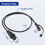 DURAFORCE MKR-MDI-2 HB Helix-7 Adapter Cable 1852086 for Hummingbird Helix 7 G3 or G3N G4