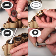 DURAFORCE 76975 Cat Pump Seal Kit for for 4DNX Pumps Model Replace 4DNX25GSI 4DNX27GSI