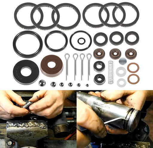 DURAFORCE 93657 Floor Jack Seal 4 Ton Seal Replacement Kit,Complete Kit For Lincoln,Walker