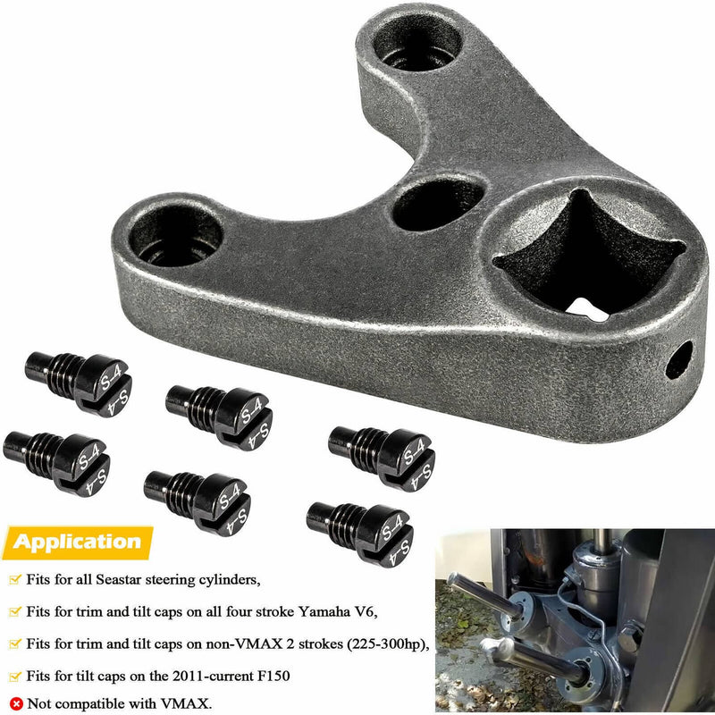 DURAFORCE Trim/Tilt Pin Wrench Set MT0004 MT0006 MT0009 for Yamaha Suzuki Johnson Outboard