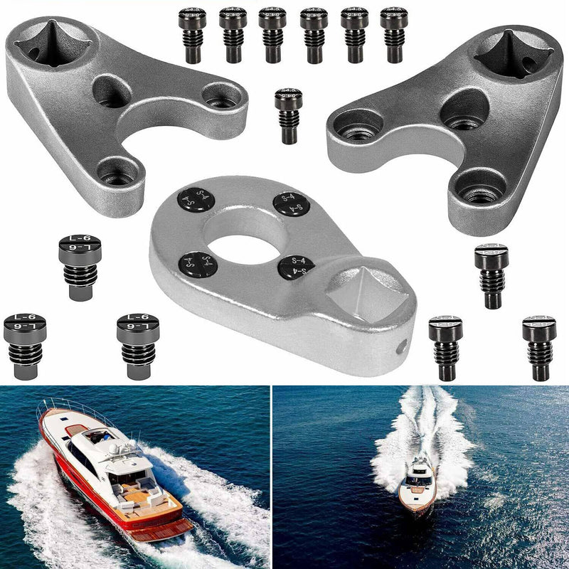 DURAFORCE Trim/Tilt Pin Wrench Set MT0004 MT0006 MT0009 for Yamaha Suzuki Johnson Outboard