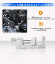 DURAFORCE A/C Belt Installation Tool for BMW V8 N62 Mini W17 Engine 3458 641040 8380049451