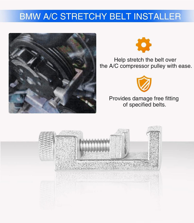 DURAFORCE A/C Belt Installation Tool for BMW V8 N62 Mini W17 Engine 3458 641040 8380049451