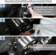 DURAFORCE Front Cover Crankshaft Seal & Wear Sleeve Installer Tool For Cummins 5.9L 6.7L