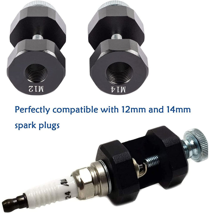 DURAFORCE 12mm &14mm Engine Spark Plug Caliper Universal Precision Car Spark Plug Gap Tool