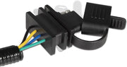 DURAFORCE 70.5" 4-Way Tow Hitch Wiring Harness For 07-18 Jeep Wrangler JK Trailer 17275.01