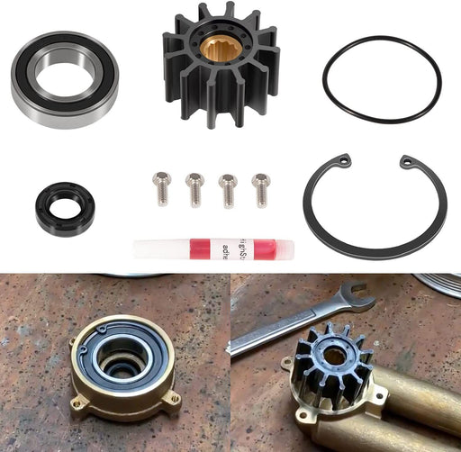 DURAFORCE For 99-05 Volvo Penta Raw Sea Water Pump Repair rebuild Service Kit 3.0 4.3 5.0
