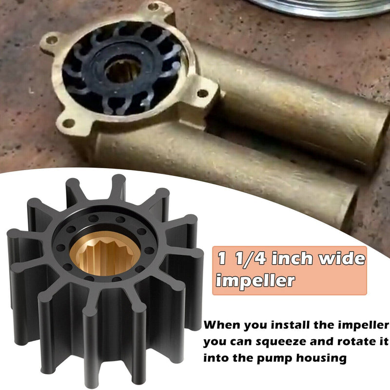 DURAFORCE For 99-05 Volvo Penta Raw Sea Water Pump Repair rebuild Service Kit 3.0 4.3 5.0