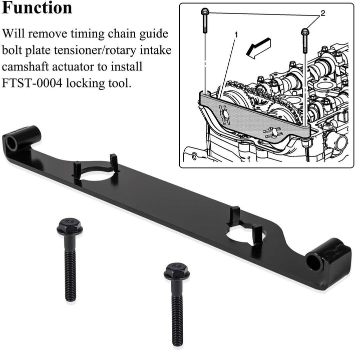 DURAFORCE 6677 Timing Chain Retainer Set EN-48749 & EN-48953 Cam Phaser Actuator Lock Tool