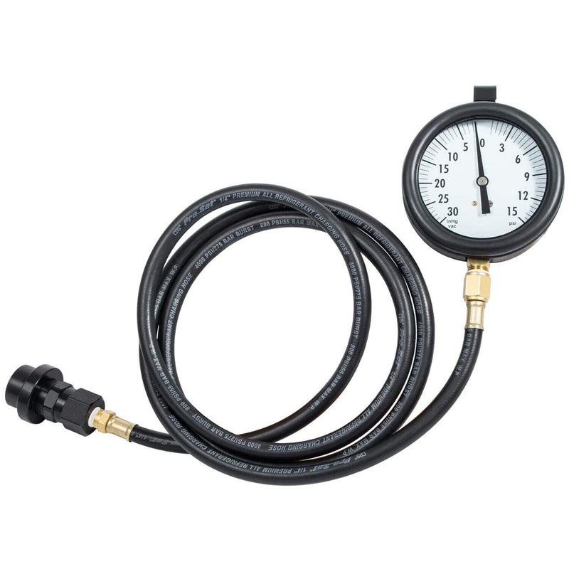 DURAFORCE GM 6.6L Duramax Diesel Fuel Pressure System Vacuum Test Kit TU-32-6 Hose + Gauge
