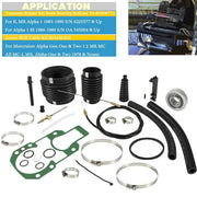 DURAFORCE Mercruiser Alpha 1 One Gen II 2 Transom Service Kit Gimbal Shift Cable bellows