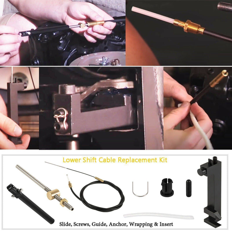 DURAFORCE Mercruiser Alpha 1 One Gen II 2 Transom Service Kit Gimbal Shift Cable bellows