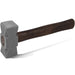 DURAFORCE 2.2LB Forging Square Hammer for Farrier Bladesmithing Blacksmith Anvil Knife