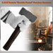 DURAFORCE 2.2LB Forging Square Hammer for Farrier Bladesmithing Blacksmith Anvil Knife