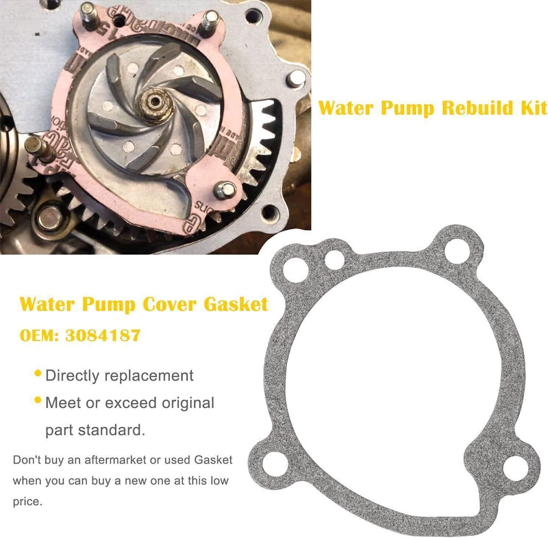 DURAFORCE For Polaris Water Pump Rebuild Kit Bearing, Seal & Gaskets 400 & 400L 2 Stroke
