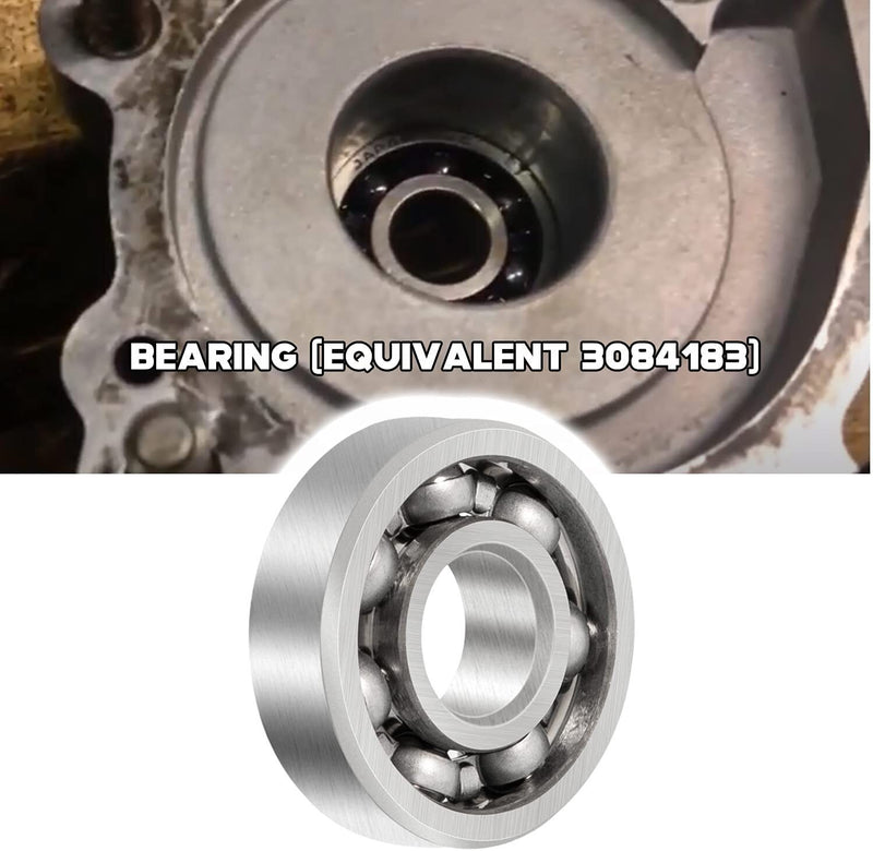 DURAFORCE For Polaris Water Pump Rebuild Kit Bearing, Seal & Gaskets 400 & 400L 2 Stroke