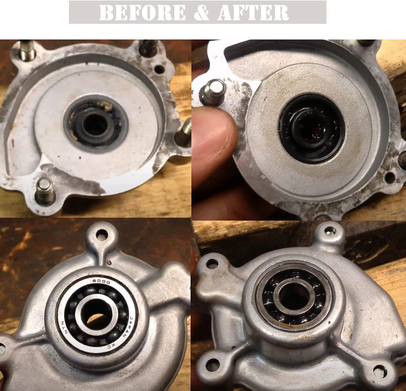 DURAFORCE For Polaris Water Pump Rebuild Kit Bearing, Seal & Gaskets 400 & 400L 2 Stroke