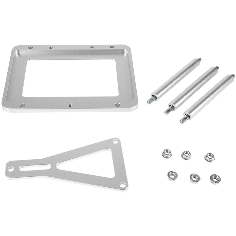 DURAFORCE 551181 Universal Billet Battery Tray Hold Down Trunk Relocation Box Optima Mount