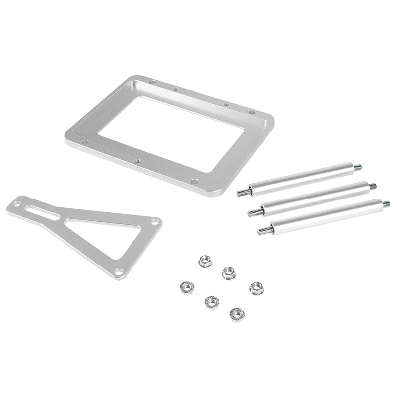 DURAFORCE 551181 Universal Billet Battery Tray Hold Down Trunk Relocation Box Optima Mount